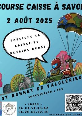 Course de caisse à savon Saint Bonnet de Valclerieux, samedi 2 août 2025, Saint-bonnet-de-valclérieux