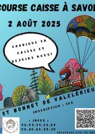 Course de caisse à savon Saint Bonnet de Valclerieux le 6 août 2025