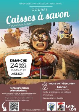 Course caisse à savon Lannionaise, dimanche 24 août 2025, Lannion