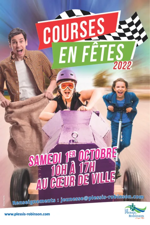Affiche de Course en fêtes ! – Le Plessis-Robinson