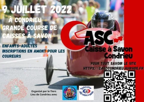 Affiche de Course de caisses à savon de Condrieu