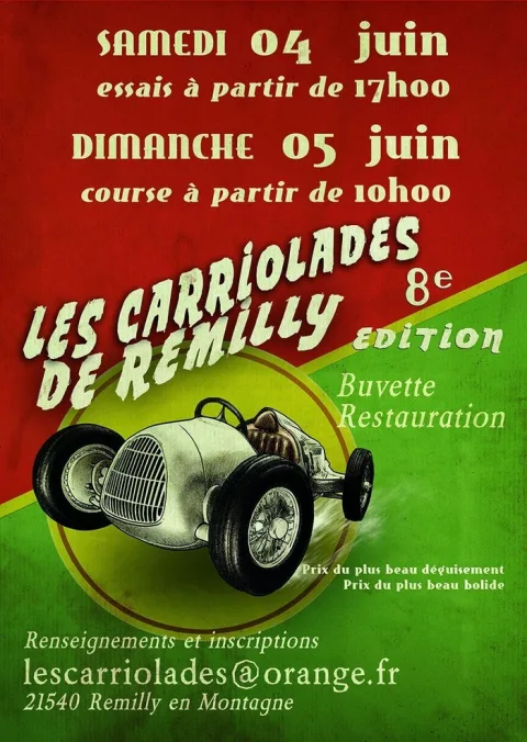 Affiche de Les carriolades de remilly – Remilly-en-Montagne