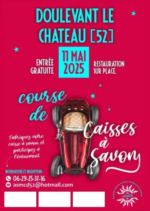 Affiche de Course de caisses à savon de Doulevant-le-Château