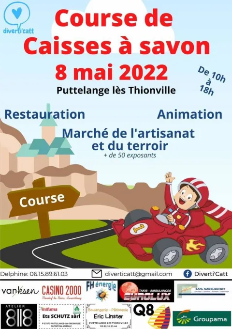 Affiche de Course de caisses à savon de Forbach (57)