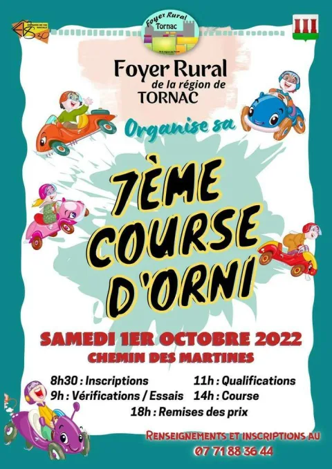 Affiche de Course de caisses à savon de Tornac