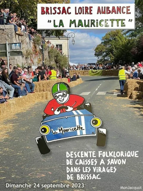 Affiche de Course de caisses à savon de Brissac