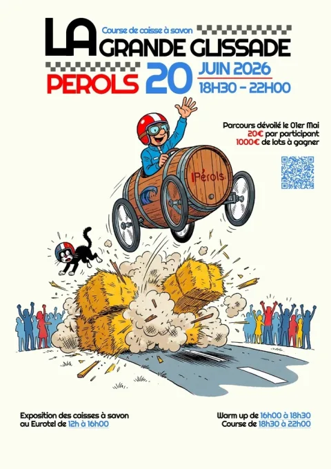 Affiche de Course de caisses à savon de Pérols