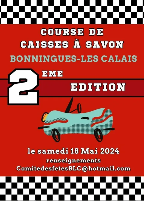 Affiche de Course de caisses à savon de Bonningues-lès-Calais