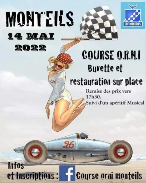 Affiche de Course de caisses à savon de Monteils
