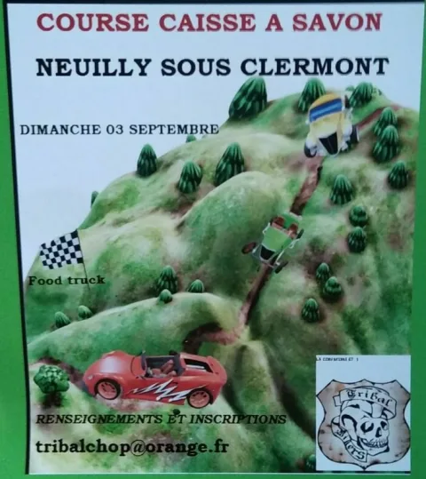 Affiche de Course de caisses à savon de Neuilly-sous-Clermont