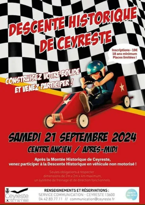 Affiche de Course de caisses à savon de Ceyreste