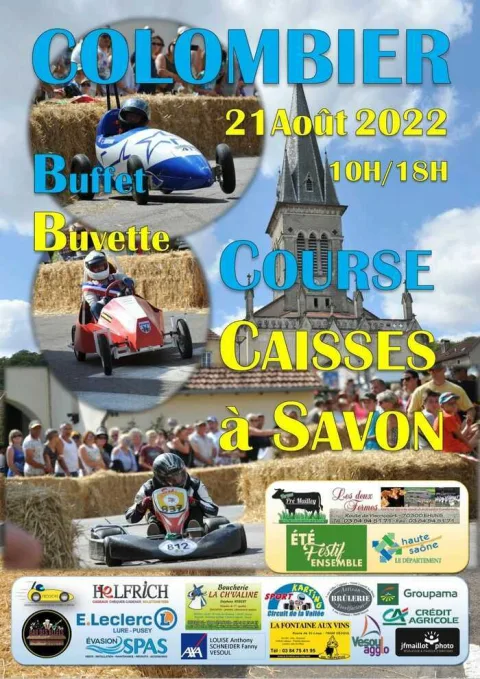 Affiche de Course de caisses à savon de Colombier