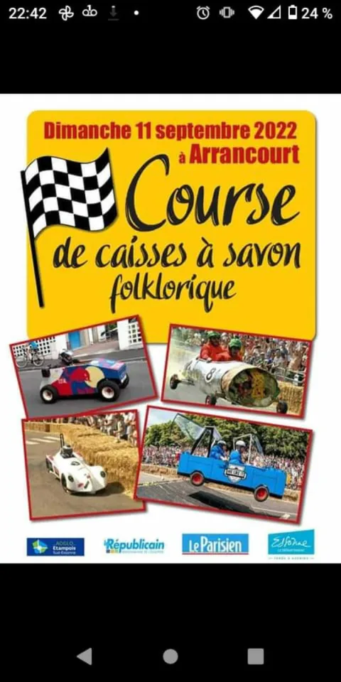 Affiche de Course de caisses à savon d’Arrancourt