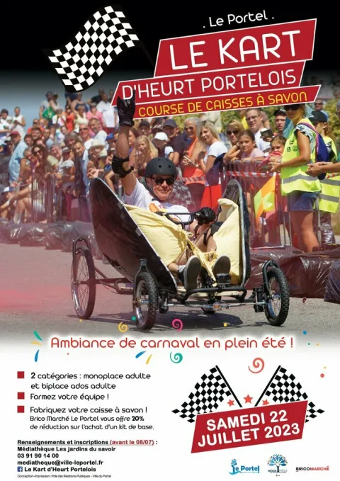 Affiche de Course de caisses à savon du Portel
