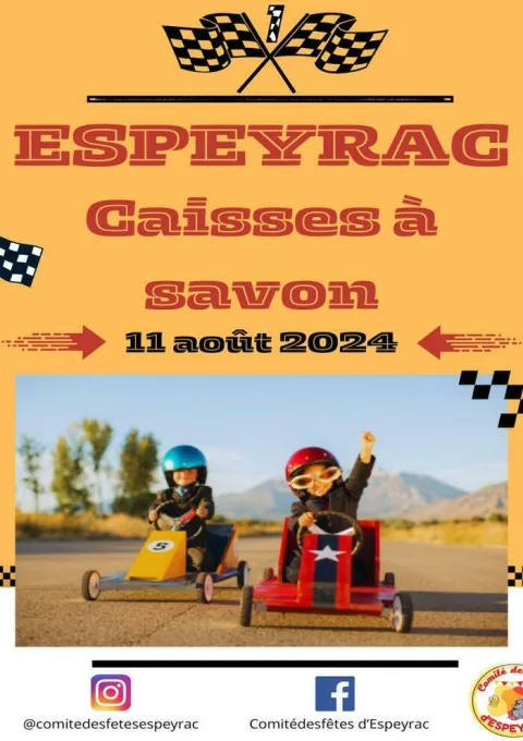 Affiche de Course de caisses à savon d’Espeyrac