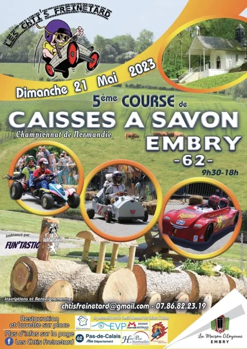 Affiche de Course de caisses à savon d’Embry
