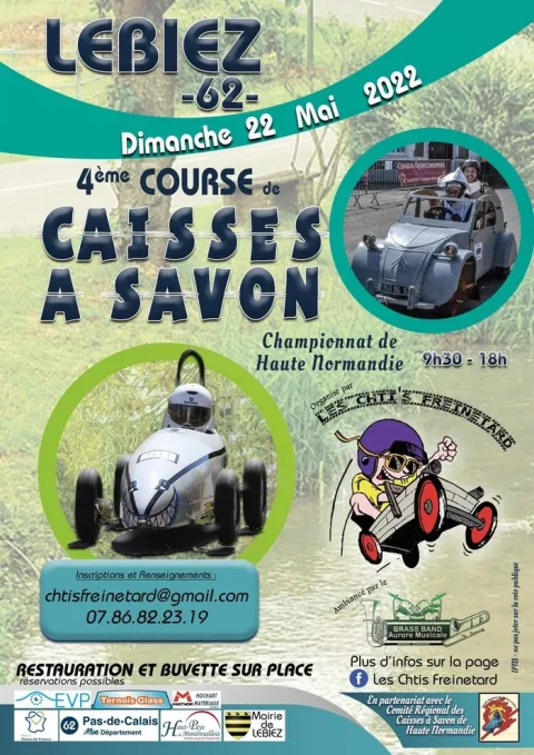 Affiche de 4e Course de caisses à savon de Lebiez