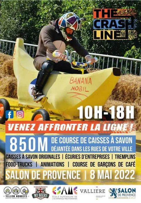 Affiche de Course de caisses à savon de Salon-de-Provence