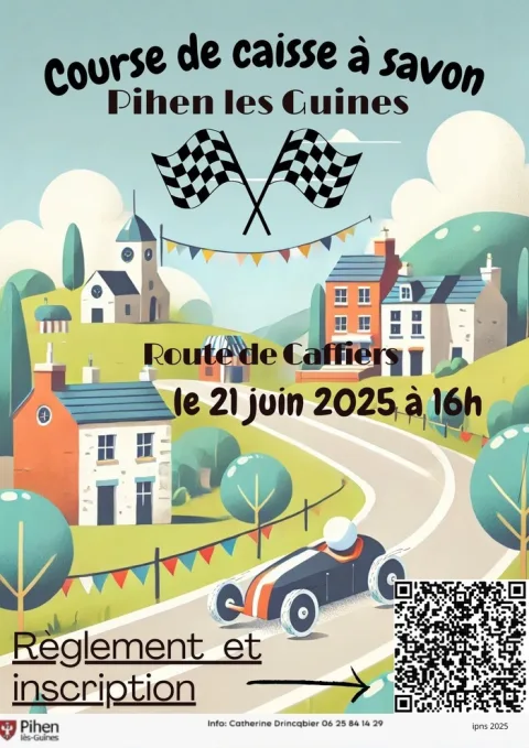 Affiche de Course de caisses à savon de Pihen-lès-Guînes