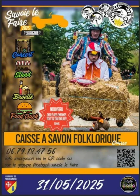 Affiche de 3e édition – Savoie le faire ! – Perrignier