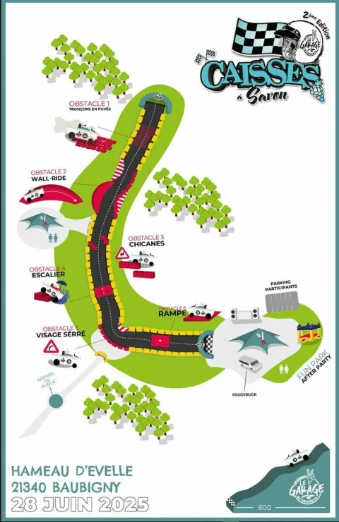 Affiche de Course de caisses à savon de Baubigny