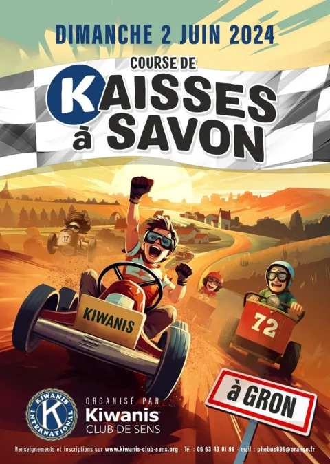Affiche de Course de caisses à savon de Gron