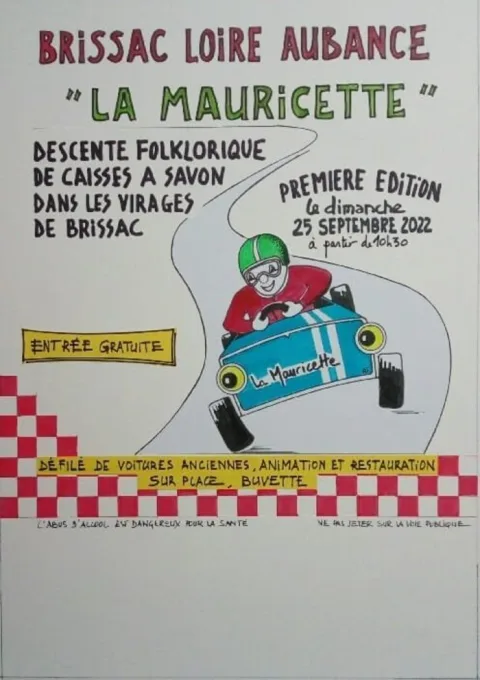 Affiche de Course de caisses à savon de Brissac