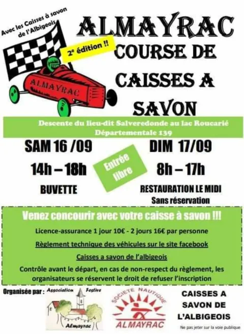 Affiche de Course de caisses à savon d’Almayrac