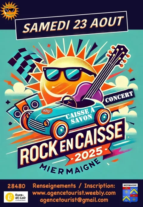 Affiche de 5e édition – Rock en Caisse – Miermaigne
