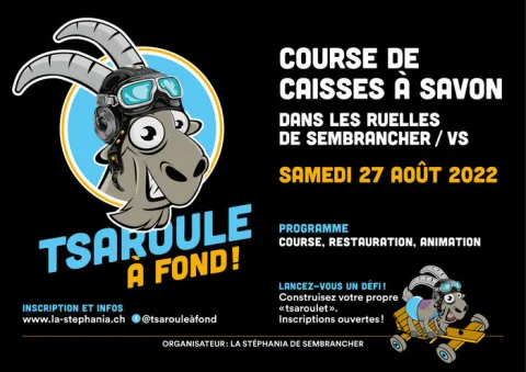 Affiche de Course de caisses à savon de Saint-Laurent-des-Arbres