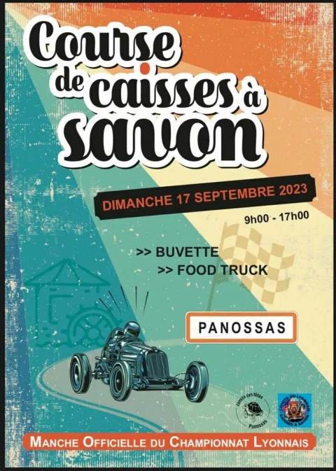 Affiche de Course de caisses à savon de Panossas