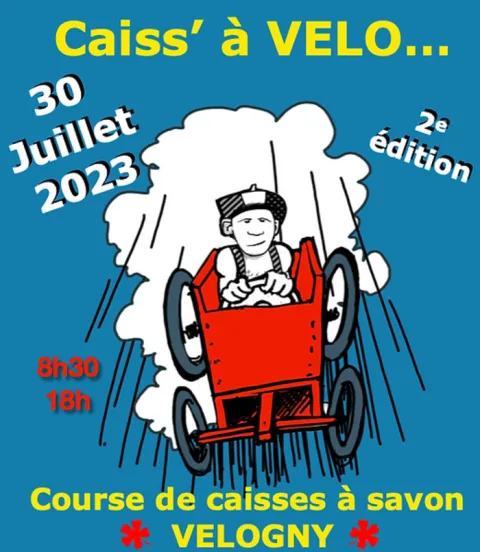 Affiche de Course de caisses à savon de Velogny
