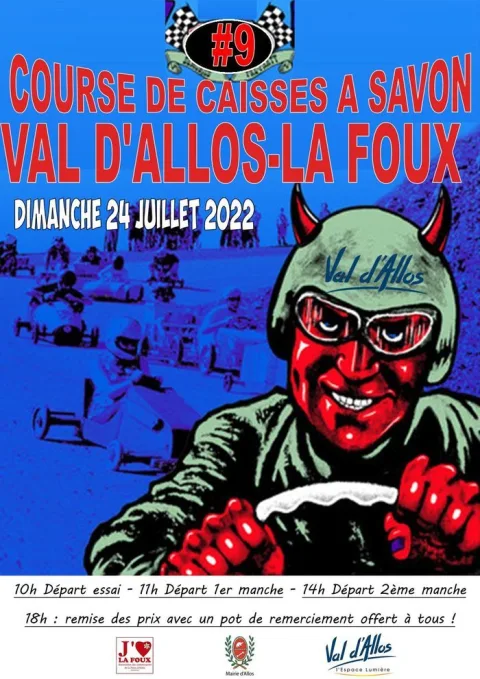 Affiche de Course de caisses à savon d’Allos