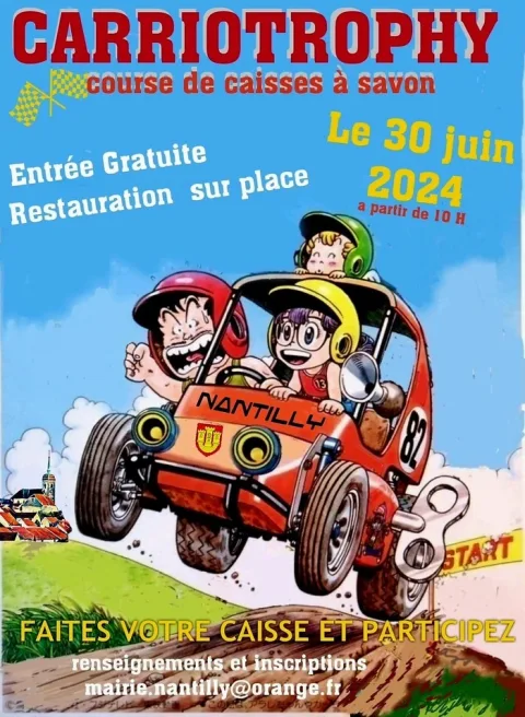 Affiche de Course de caisses à savon de Nantilly