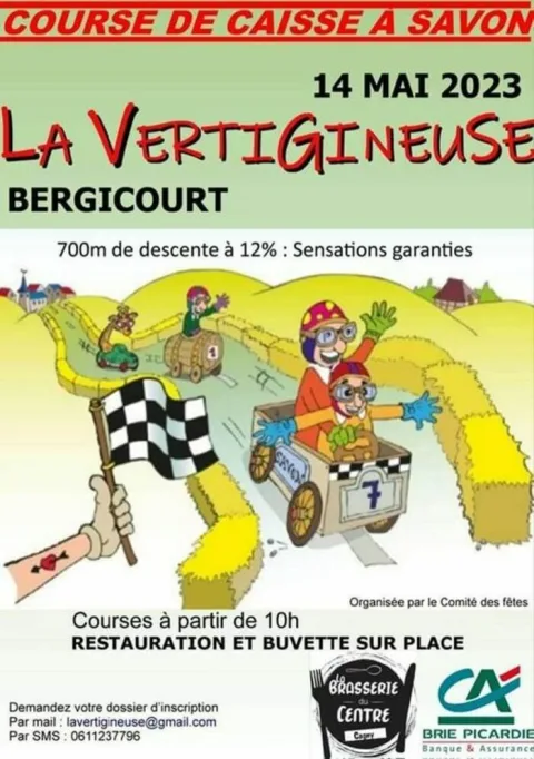 Affiche de Course de caisses à savon de Bergicourt