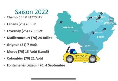 Affiche de Course de caisses à savon de Lanans