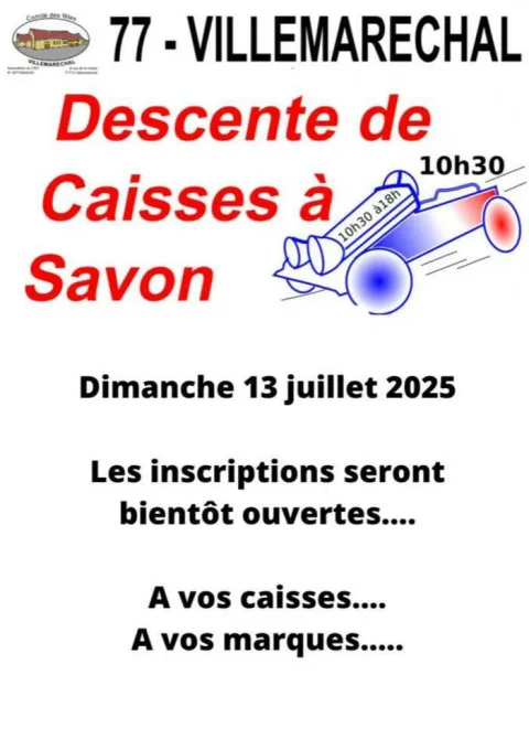 Affiche de Course de caisses à savon de Villemaréchal