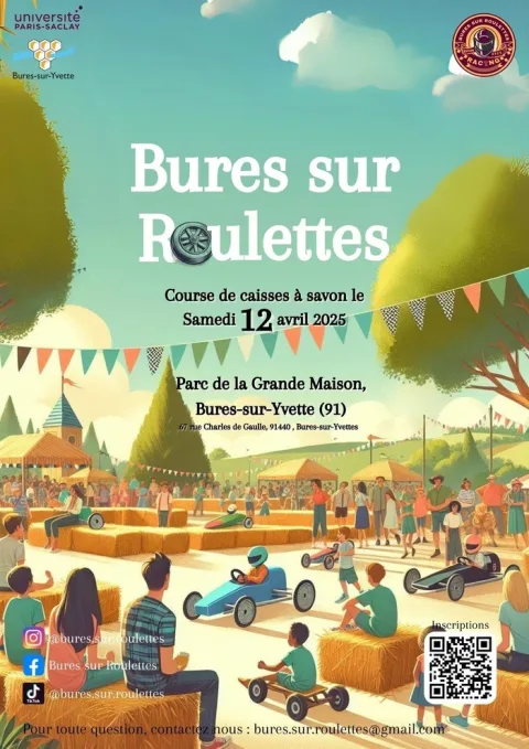 Affiche de Course de caisses à savon de Bures-sur-Yvette
