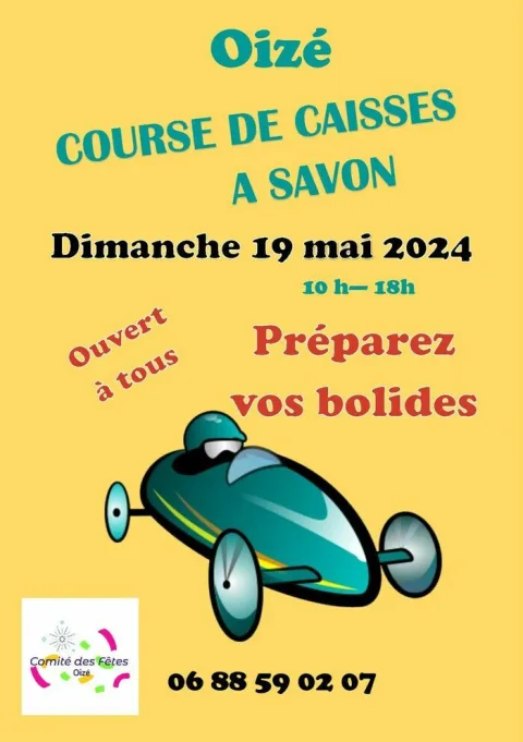 Affiche de Course de caisses à savon d’Oizé