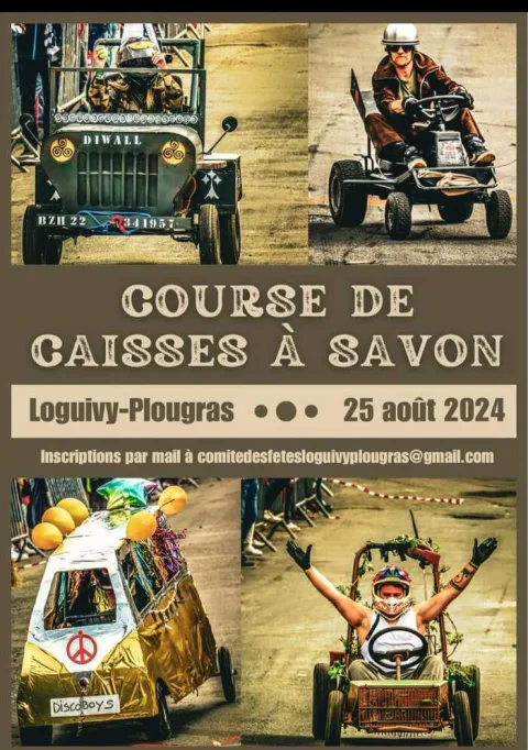 Affiche de Course de caisses à savon de Loguivy-Plougras
