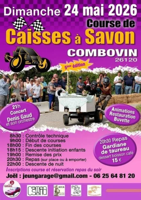 Affiche de 2e édition – Les lents de Gorges – Combovin
