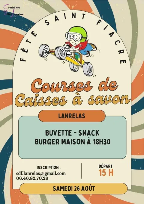 Affiche de Course de caisses à savon de Lanrelas