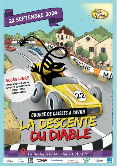 Affiche de Course de caisses à savon de Maîche