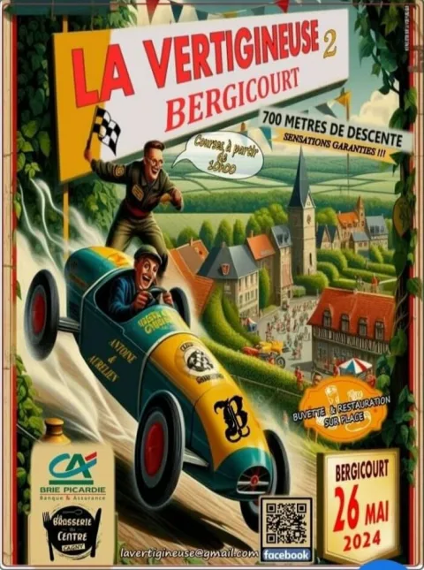 Affiche de Course de caisses à savon de Bergicourt