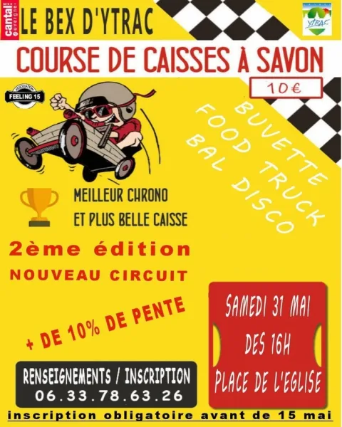 Affiche de Course de caisses à savon d’Ytrac