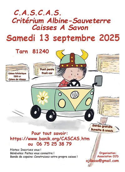Affiche de Course de caisses à savon d’Albine