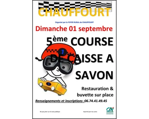 Affiche de Course de caisses à savon de Chauffourt