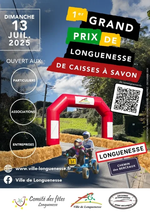 Affiche de 𝟭𝗲𝗿 𝗚𝗿𝗮𝗻𝗱 𝗣𝗿𝗶𝘅 𝗱𝗲 𝗖𝗮𝗶𝘀𝘀𝗲𝘀 𝗮̀ 𝗦𝗮𝘃𝗼𝗻 𝗮̀ 𝗟𝗼𝗻𝗴𝘂𝗲𝗻𝗲𝘀𝘀𝗲 !