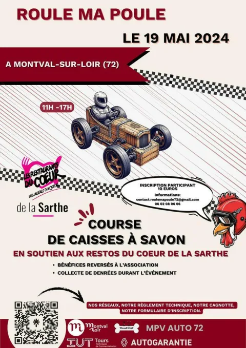 Affiche de Course de caisses à savon de Montval-sur-Loir