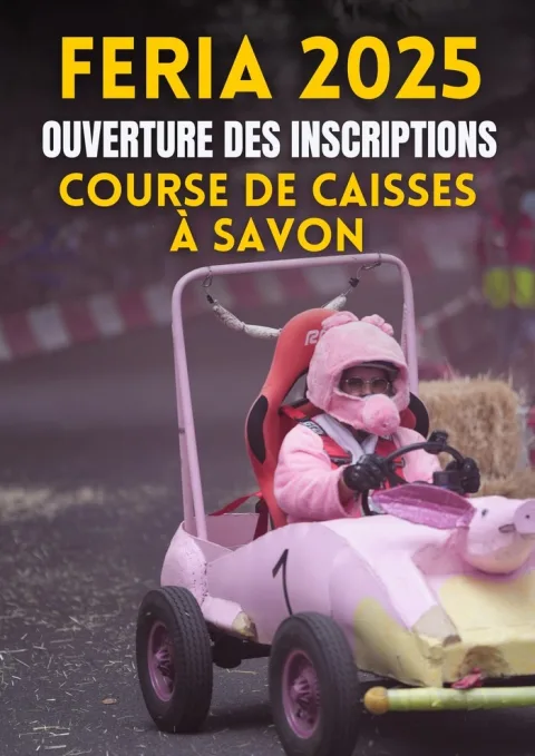 Affiche de Course de caisses à savon de Béziers